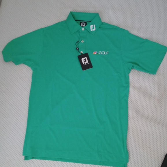 FJ/NBC sports high performance golf shirts - Picture 1 of 7